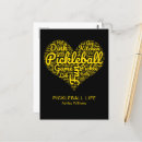 Search for unique monograms postcards Heart