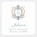 Search for vintage crest stickers Dusty blue