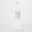 Search for boho water bottle labels Pink