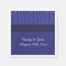 Search for zebra napkins Blue