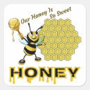 Search for funny beekeeper stickers Honey