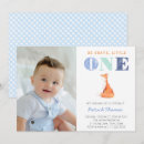 Search for fox 1st birthday invitations Boy first birthday