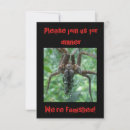 Search for arachnids invitations Scary