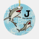 Search for sea life christmas tree decorations Sharks
