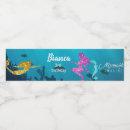 Search for mermaid water bottle labels Party