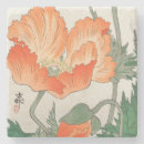Search for orange poppies coasters Poppy