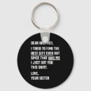 Search for funny brother key rings From