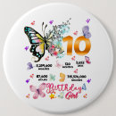 Search for 10 years birthday badges Girl