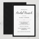 Search for black and white brunch invitations Elegant