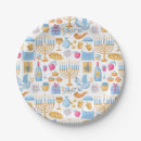 Search for hanukkah paper plates Dreidel