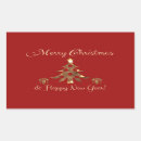 Search for golden new year stickers Merry christmas