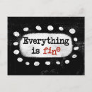 Search for everything is fine Typography