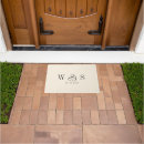 Search for initial doormats Minimalist