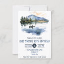 Search for mountain lake birthday invitations Camping