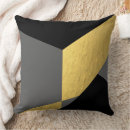 Search for gold black gray cushions Geometric