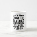 Search for for english teacher mugs Teaching