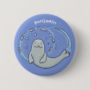 Search for blue fish badges Cute