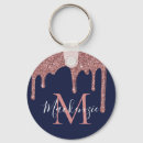 Search for faux glitter key rings Girly