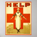 Search for vintage red cross posters Nursing