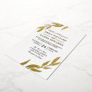 Search for foil print wedding invitations Gold