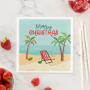 Search for christmas beach napkins Modern