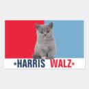 Search for vote rectangle stickers Harris