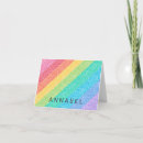 Search for rainbow note cards Colourful