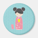 Search for kokeshi magnets Kawaii