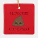 Search for poop christmas tree decorations Humor