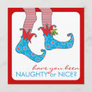 Search for naughty or nice christmas invitations Party