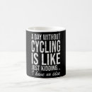 Search for funny biking mugs Mountain bike