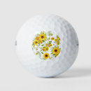 Search for sunflower golf equipment Watercolor