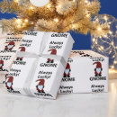 Search for gnome christmas wrapping paper Cute christmas gnomes