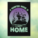 Search for halloween window decals Green