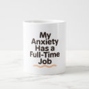 Search for funny anxiety mugs Mental health