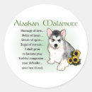 Search for alaskan malamute stickers Puppies