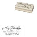 Search for christmas return address rubber stamps Elegant