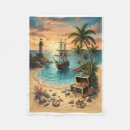 Search for pirate ship blankets Fleece