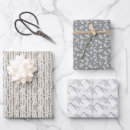 Search for snowy trees wrapping paper Mountains