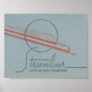 Search for vintage train posters San francisco