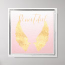 Search for angel wings art Gold