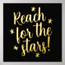 Search for reach for the stars posters Typography