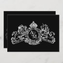 Search for regal wedding invitations Black
