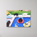 Search for pool canvas prints funny