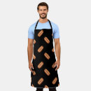 Search for black background aprons Pattern