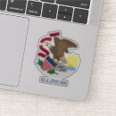 Search for illinois state flag stickers United states