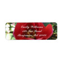 Search for rose petals return address labels Garden