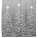 Search for silver christmas shower curtains Xmas