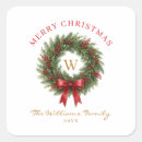 Search for red bows stickers Merry christmas