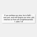Search for sin bumper stickers Scripture